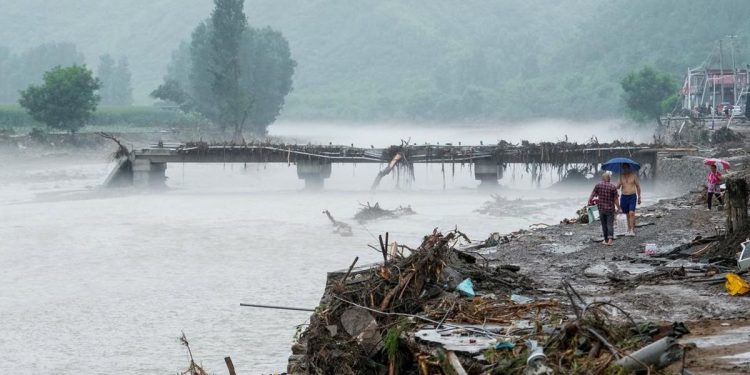 Penyebab Banjir Besar di Beijing Menewaskan Puluhan Orang