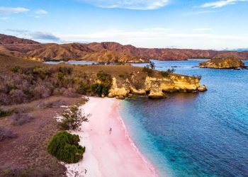 Pantai Pink Pulau Komodo Dinobatkan Sebagai Pantai Terindah di Dunia