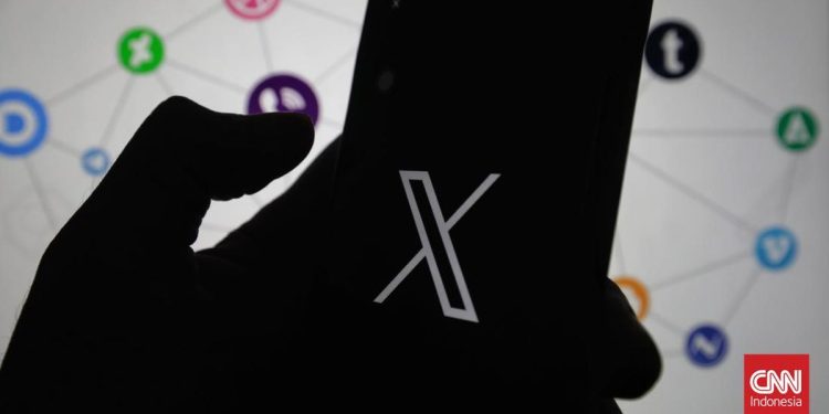 Netizen Mengeluh X Tidak Bisa Diakses saat Demo di DPR