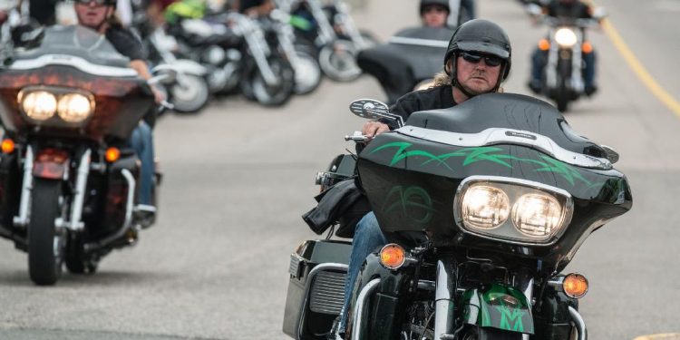 Rombongan Moge Masuk Jalur Busway Viral Kena Tilang Semua