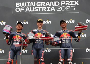 Veda Ega Dedikasikan Podium Rookies Cup Austria untuk HUT ke-80 Republik Indonesia