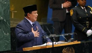 Prabowo Bahas Pembangunan Tanggul Laut Besar Indonesia di Sidang PBB