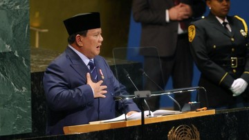 Prabowo Bahas Pembangunan Tanggul Laut Besar Indonesia di Sidang PBB