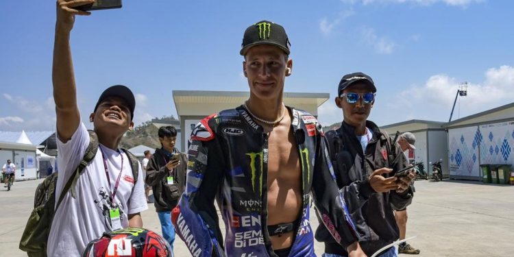 Viral Quartararo Terkejut Diajak Menikah oleh Fans MotoGP Mandalika 2025