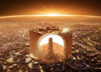 Gedung Terbesar di Dunia yang Mirip Kabah Sedang Dalam Proses Pembangunan