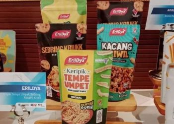 Sukses Antarkan UMKM Erildya Cemilan Family Naik Kelas