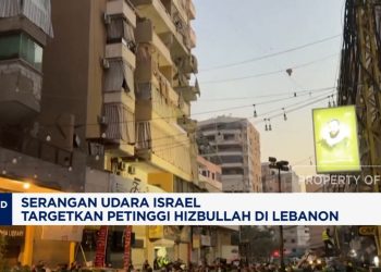 Serangan Udara Israel Sasar Petinggi Hizbullah di Lebanon