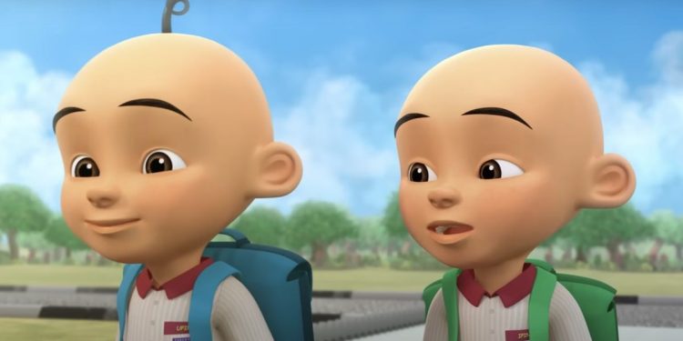 Mengapa Karakter Upin dan Ipin Botak?