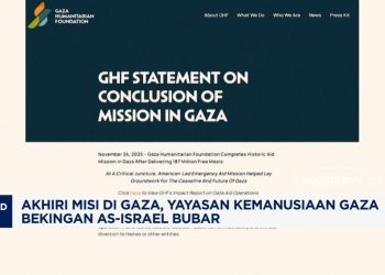 Yayasan Kemanusiaan Gaza Akhiri Misi dan Dibubarkan