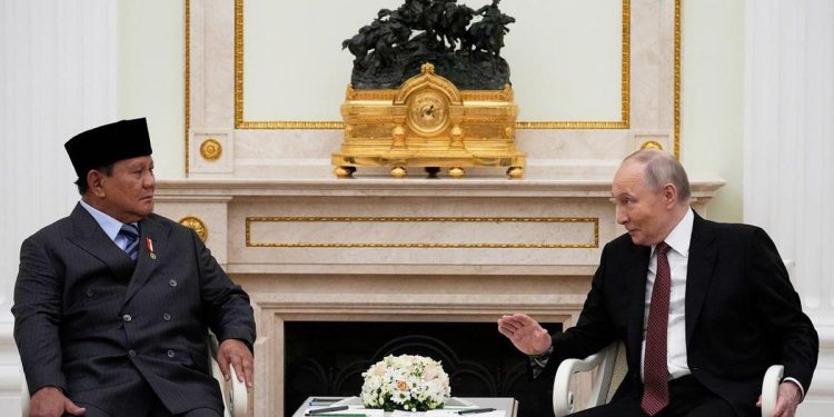 Putin Ungkap Kebahagiaan atas Bergabungnya RI ke BRICS di Depan Prabowo