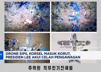 Drone Sipil Korea Selatan Masuk ke Wilayah Korea Utara