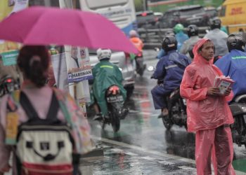 Lima Provinsi Siaga Hujan Lebat Minggu Ini