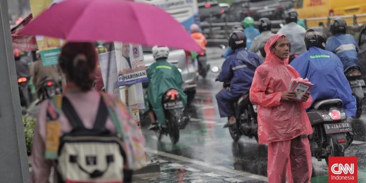 Lima Provinsi Siaga Hujan Lebat Minggu Ini