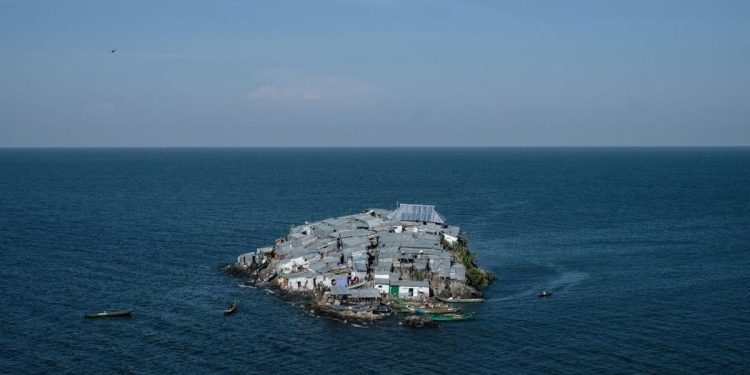 500 Warga Tinggal di Pulau Migingo Seukuran Setengah Lapangan Bola